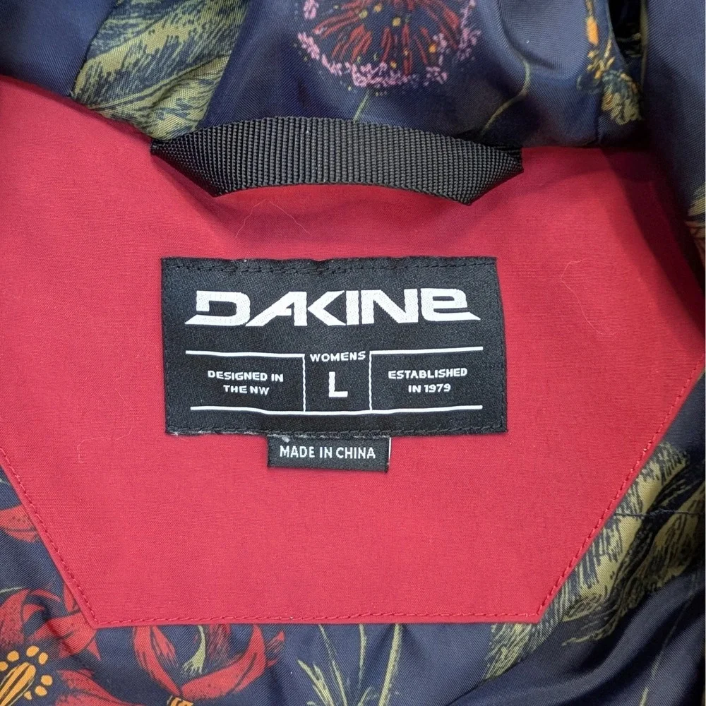 Dakine PrimaLoft Ski Snowboard Jacket Women's Large Hooded Snow Coat